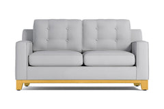 Brentwood Twin Size Sleeper Sofa Bed :: Leg Finish: Natural / Sleeper Option: Memory Foam Mattress