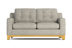 Brentwood Twin Size Sleeper Sofa Bed :: Leg Finish: Natural / Sleeper Option: Memory Foam Mattress