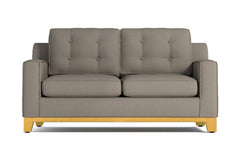 Brentwood Twin Size Sleeper Sofa Bed :: Leg Finish: Natural / Sleeper Option: Memory Foam Mattress