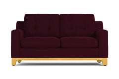 Brentwood Apartment Size Sleeper Sofa Bed :: Leg Finish: Natural / Sleeper Option: Memory Foam Mattress