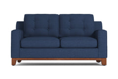 Brentwood Apartment Size Sofa :: Leg Finish: Pecan / Size: Apartment Size - 72&quot;w