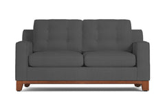 Brentwood Loveseat :: Leg Finish: Pecan / Size: Loveseat Size - 62&quot;w