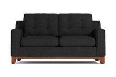 Brentwood Apartment Size Sofa :: Leg Finish: Pecan / Size: Apartment Size - 72&quot;w