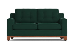 Brentwood Loveseat :: Leg Finish: Pecan / Size: Loveseat Size - 62&quot;w