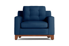 Brentwood Chair :: Leg Finish: Pecan