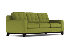 Brentwood Queen Size Sleeper Sofa Bed :: Leg Finish: Espresso / Sleeper Option: Memory Foam Mattress