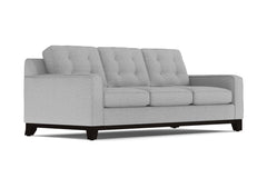 Brentwood Queen Size Sleeper Sofa Bed :: Leg Finish: Espresso / Sleeper Option: Memory Foam Mattress