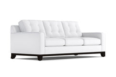 Brentwood Queen Size Sleeper Sofa Bed :: Leg Finish: Espresso / Sleeper Option: Memory Foam Mattress