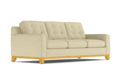 Brentwood Queen Size Sleeper Sofa Bed :: Leg Finish: Natural / Sleeper Option: Memory Foam Mattress