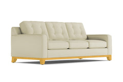 Brentwood Queen Size Sleeper Sofa Bed :: Leg Finish: Natural / Sleeper Option: Deluxe Innerspring Mattress