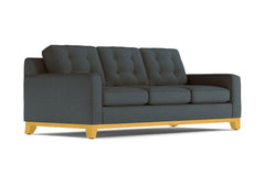 Brentwood Queen Size Sleeper Sofa Bed :: Leg Finish: Natural / Sleeper Option: Memory Foam Mattress