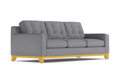 Brentwood Queen Size Sleeper Sofa Bed :: Leg Finish: Natural / Sleeper Option: Memory Foam Mattress