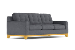 Brentwood Queen Size Sleeper Sofa Bed :: Leg Finish: Natural / Sleeper Option: Memory Foam Mattress