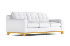 Brentwood Queen Size Sleeper Sofa Bed :: Leg Finish: Natural / Sleeper Option: Memory Foam Mattress