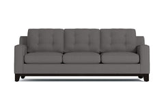 Brentwood Queen Size Sleeper Sofa Bed :: Leg Finish: Espresso / Sleeper Option: Memory Foam Mattress