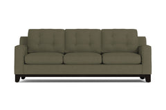 Brentwood Queen Size Sleeper Sofa Bed :: Leg Finish: Espresso / Sleeper Option: Memory Foam Mattress