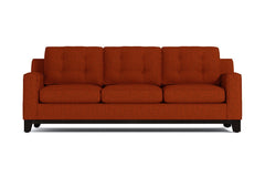 Brentwood Queen Size Sleeper Sofa Bed :: Leg Finish: Espresso / Sleeper Option: Memory Foam Mattress