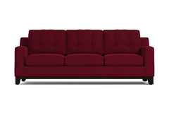 Brentwood Queen Size Sleeper Sofa Bed :: Leg Finish: Espresso / Sleeper Option: Memory Foam Mattress