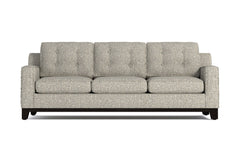 Brentwood Queen Size Sleeper Sofa Bed :: Leg Finish: Espresso / Sleeper Option: Memory Foam Mattress