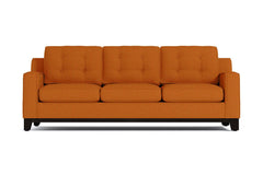 Brentwood Queen Size Sleeper Sofa Bed :: Leg Finish: Espresso / Sleeper Option: Memory Foam Mattress