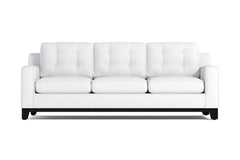 Brentwood Queen Size Sleeper Sofa Bed :: Leg Finish: Espresso / Sleeper Option: Memory Foam Mattress