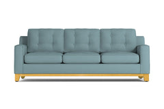 Brentwood Queen Size Sleeper Sofa Bed :: Leg Finish: Natural / Sleeper Option: Memory Foam Mattress