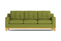 Brentwood Queen Size Sleeper Sofa Bed :: Leg Finish: Natural / Sleeper Option: Memory Foam Mattress