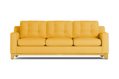 Brentwood Queen Size Sleeper Sofa Bed :: Leg Finish: Natural / Sleeper Option: Memory Foam Mattress