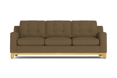 Brentwood Queen Size Sleeper Sofa Bed :: Leg Finish: Natural / Sleeper Option: Memory Foam Mattress