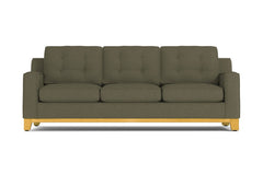 Brentwood Queen Size Sleeper Sofa Bed :: Leg Finish: Natural / Sleeper Option: Deluxe Innerspring Mattress