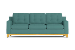 Brentwood Queen Size Sleeper Sofa Bed :: Leg Finish: Natural / Sleeper Option: Memory Foam Mattress