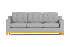 Brentwood Queen Size Sleeper Sofa Bed :: Leg Finish: Natural / Sleeper Option: Memory Foam Mattress