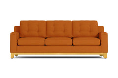 Brentwood Queen Size Sleeper Sofa Bed :: Leg Finish: Natural / Sleeper Option: Memory Foam Mattress