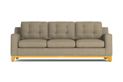 Brentwood Queen Size Sleeper Sofa Bed :: Leg Finish: Natural / Sleeper Option: Memory Foam Mattress