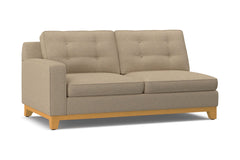 Brentwood Left Arm Apartment Size Sofa :: Leg Finish: Natural / Configuration: LAF - Chaise on the Left