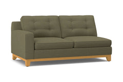 Brentwood Left Arm Apartment Size Sofa :: Leg Finish: Natural / Configuration: LAF - Chaise on the Left