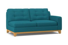 Brentwood Right Arm Apartment Size Sofa :: Leg Finish: Natural / Configuration: RAF - Chaise on the Right