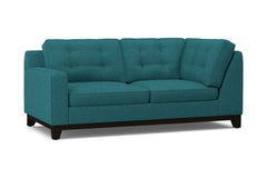 Brentwood Left Arm Corner Apt Size Sofa :: Leg Finish: Espresso / Configuration: LAF - Chaise on the Left