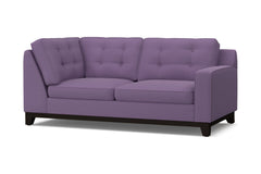 Brentwood Right Arm Corner Apt Size Sofa :: Leg Finish: Espresso / Configuration: RAF - Chaise on the Right