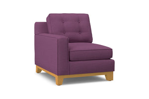 Brentwood Left Arm Chair :: Leg Finish: Natural / Configuration: LAF - Chaise on the Left