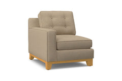 Brentwood Left Arm Chair :: Leg Finish: Natural / Configuration: LAF - Chaise on the Left