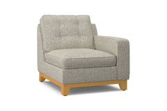 Brentwood Right Arm Chair :: Leg Finish: Natural / Configuration: RAF - Chaise on the Right