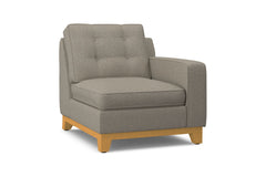 Brentwood Right Arm Chair :: Leg Finish: Natural / Configuration: RAF - Chaise on the Right