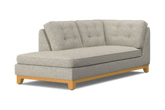 Brentwood Left Arm Chaise :: Leg Finish: Natural / Configuration: LAF - Chaise on the Left