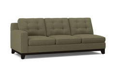 Brentwood Left Arm Sofa :: Leg Finish: Espresso / Configuration: LAF - Chaise on the Left