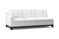 Brentwood Left Arm Sofa :: Leg Finish: Espresso / Configuration: LAF - Chaise on the Left
