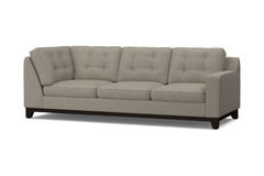 Brentwood Right Arm Corner Sofa :: Leg Finish: Espresso / Configuration: RAF - Chaise on the Right