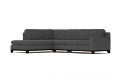 Brentwood 2pc Sectional Sofa :: Leg Finish: Espresso / Configuration: LAF - Chaise on the Left