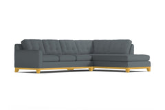 Brentwood 2pc Sectional Sofa :: Leg Finish: Natural / Configuration: RAF - Chaise on the Right