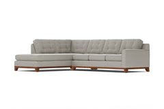 Brentwood 2pc Sectional Sofa :: Leg Finish: Pecan / Configuration: LAF - Chaise on the Left